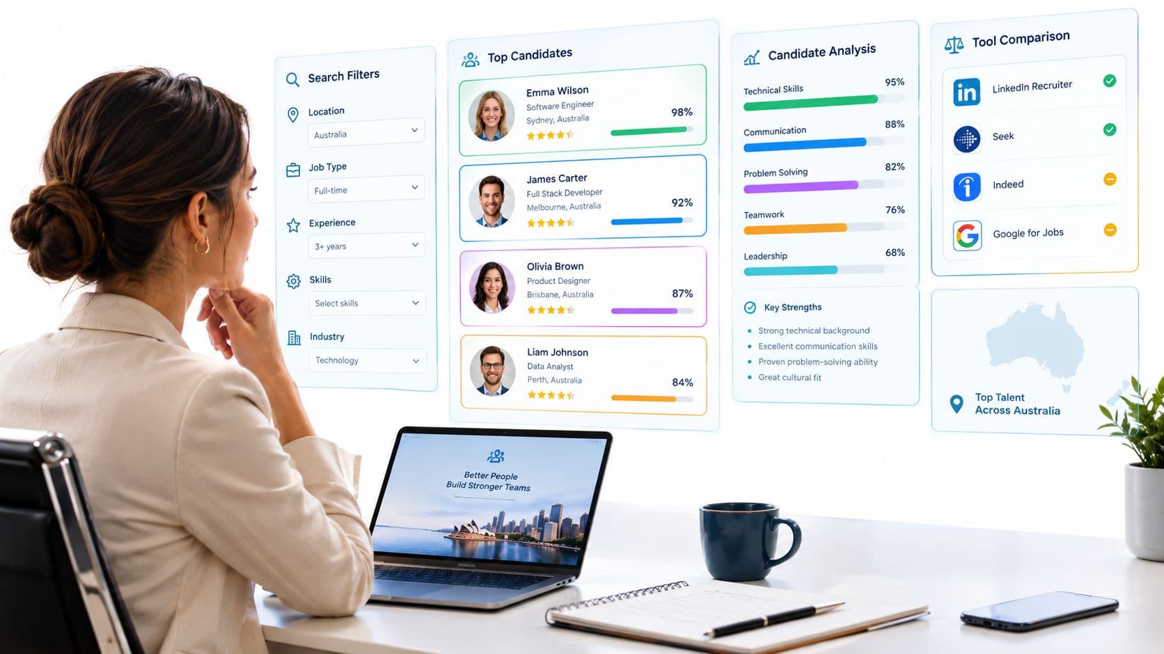 10 Candidate Sourcing Tools for Australian ICT