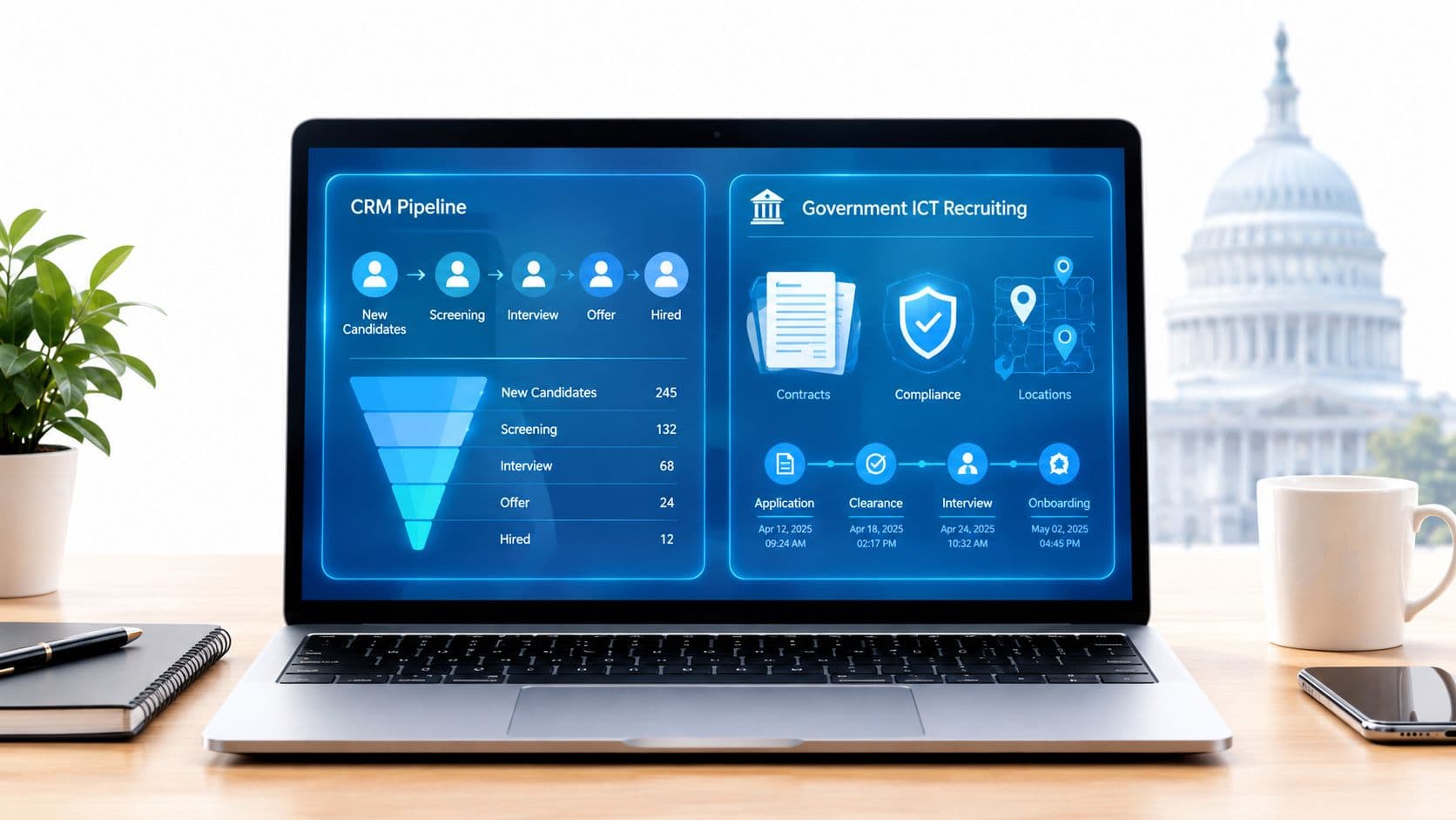 CRM for Recruiting: The Government ICT Edge