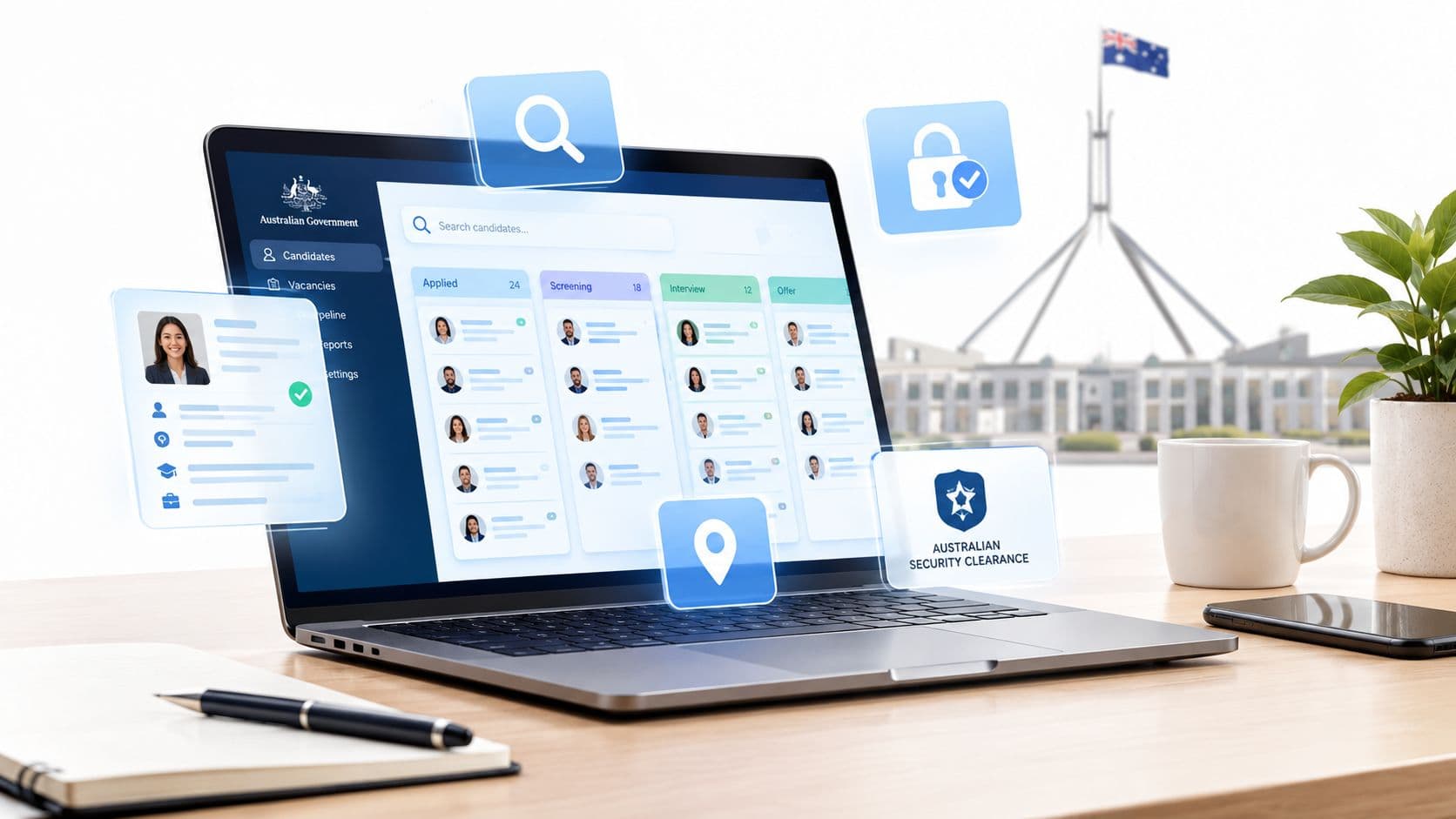 Candidate Management Software for Australian Government ICT